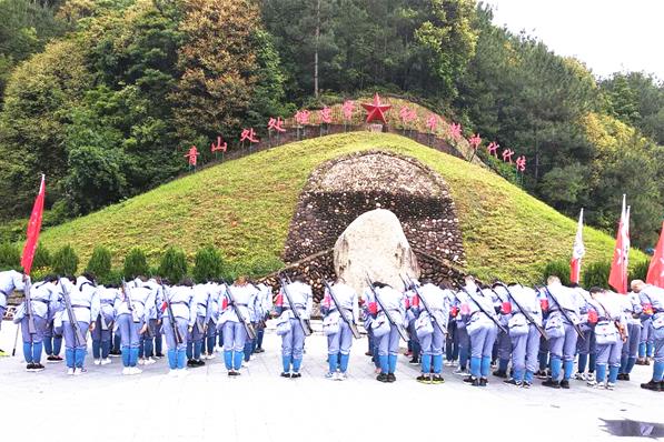 成都某街道瑞金/古田弘扬长征精神培训班