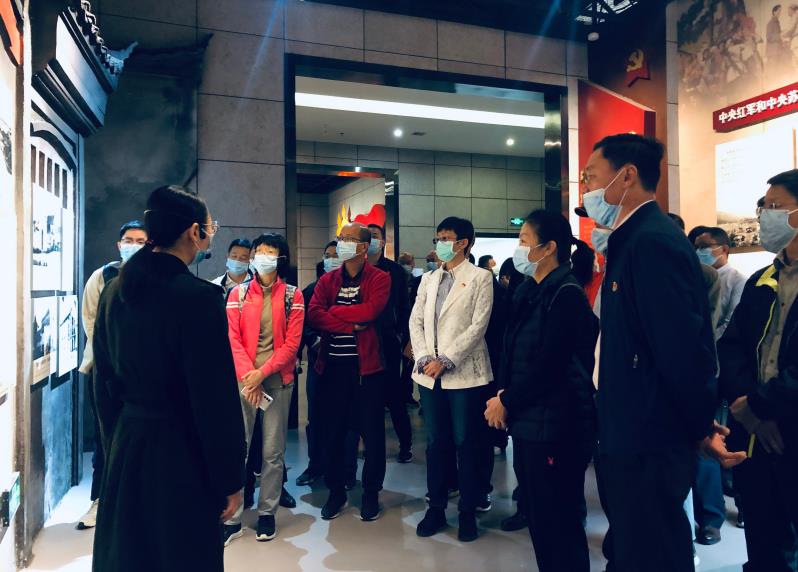 广东省水利厅第一期党务干部培训暨党史学习瑞金、于都教育培训班